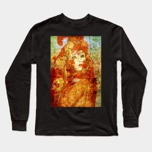 Venice Carnival. Red Dream Long Sleeve T-Shirt